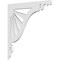 Ekena Millwork Marshall Architectural Grade PVC Bracket, 5/8"W X 16"D X 16"H BKTP01X16X16MA - alternate 1